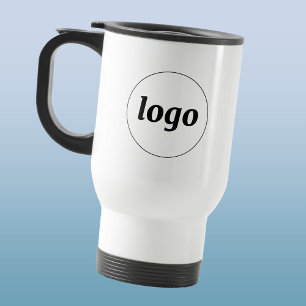 Mug De Voyage Simple Logo Entreprise Marque Promotionnel