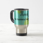Mug De Voyage Simple merci ajouter des détails sur le nom de l'e (Devant gauche)