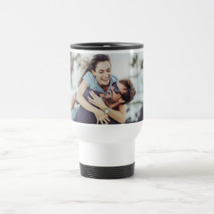 Mug De Voyage Simple Photo de couple moderne préféré