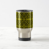 Mug De Voyage Simple Scribble | Carreaux miroir | Jaune | (Centre)