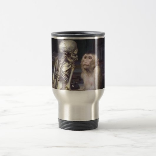Mug De Voyage Singe Avant Squelette (Centre)