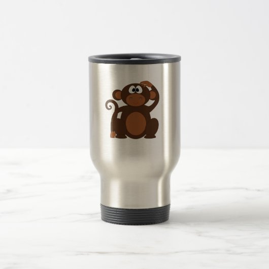 Mug De Voyage Singe mignon (Centre)