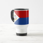 Mug De Voyage Sint Maarten Flag (Devant gauche)