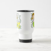 Mug De Voyage Sirène d'une chevelure de Brown (Centre)
