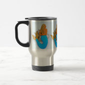 Mug De Voyage sirènes à queue bleue (Gauche)