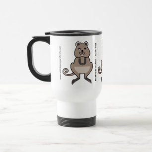 Mug De Voyage Siroter du café ! Mignonne - happy QUOKKA - mule d