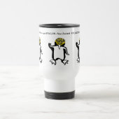 Mug De Voyage Siroter du café ! PENGUIN Jaune - Faune - (Centre)