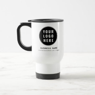 Mug De Voyage Site Web de Logo d'Entreprise Moderne Personnalisé