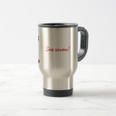 Mug De Voyage Six seven! Mème (Devant droit)