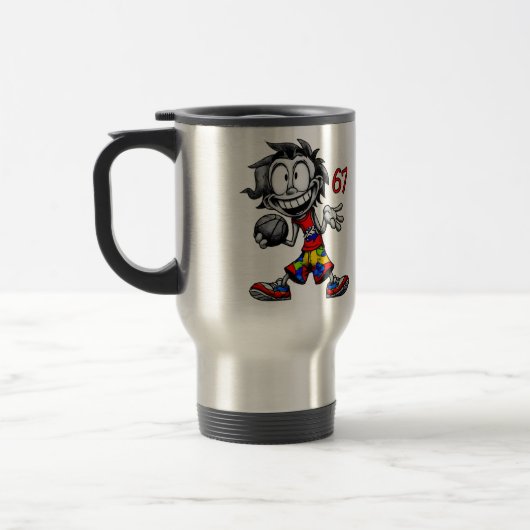 Mug De Voyage Six seven! Mème (Gauche)