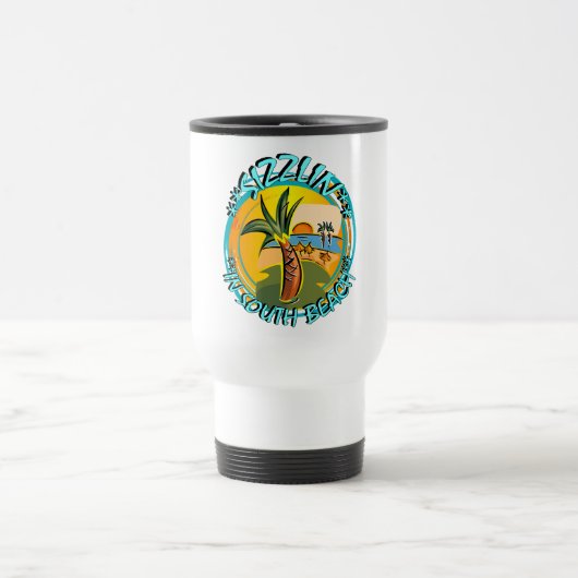 Mug De Voyage Sizzlin à South Beach (Centre)