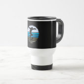 Mug De Voyage Skate Vintage Retro (Devant droit)