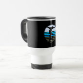 Mug De Voyage Skate Vintage Retro (Devant gauche)