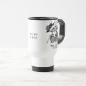 Mug De Voyage Skeleton Couple (Devant droit)