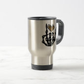 Mug De Voyage Skeleton Heart Hands Classic (Devant droit)
