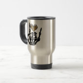 Mug De Voyage Skeleton Heart Hands Classic (Devant gauche)