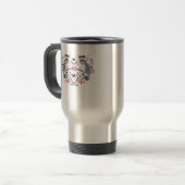 Mug De Voyage Skeleton Heart Mains Classique Viral (Devant gauche)