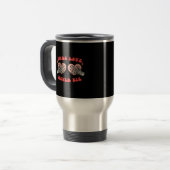 Mug De Voyage Skeleton Mains Coeur Design Classique (Devant gauche)