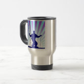 Mug De Voyage ski alpin (Devant gauche)