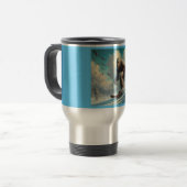 Mug De Voyage Ski Bigfoot (Devant gauche)