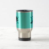 Mug De Voyage ski de flocon de neige (Centre)
