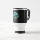 Mug De Voyage Ski Jumper Ski Jumping Retro (Devant droit)