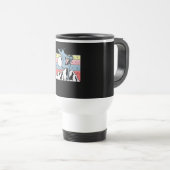 Mug De Voyage Ski Rétro (Devant droit)
