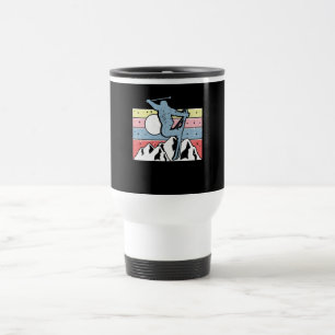 Mug De Voyage Ski Rétro