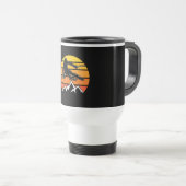 Mug De Voyage Ski rétro (Devant droit)