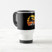Mug De Voyage Ski rétro (Devant gauche)