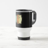 Mug De Voyage Ski Ski rétro (Devant droit)
