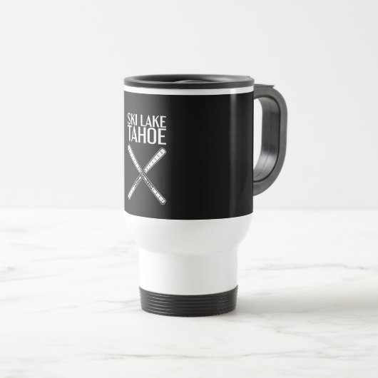 Mug De Voyage Skiing (Devant droit)