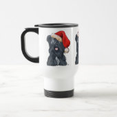 Mug de voyage Skye Terrier Père Noël (Gauche)