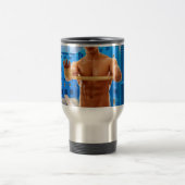 Mug De Voyage SlipperyJoe homme musclé abs vestiaire pièce carre (Centre)