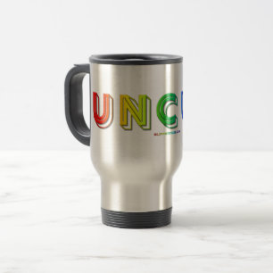 Mug De Voyage SlipperyJoe non coupé vibrant vivant néon arc-en-c