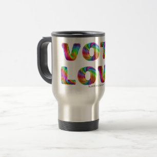Mug De Voyage SlipperyJoe vote amour égalité fourrure de couleur