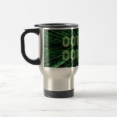 Mug De Voyage SlipperyJoe's 69 code binaire dynamique ordinateur (Gauche)