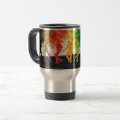 Mug De Voyage SlipperyJoe's Dancing Pride Shadows cadeaux gay ar (Devant gauche)