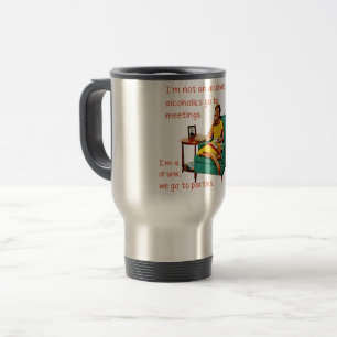 Mug De Voyage SlipperyJoe's fêtes artistiques cadeaux gay pride 