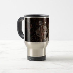 Mug De Voyage SlipperyJoe's Halloween transparent homme fantomat
