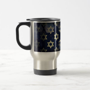 Mug De Voyage SlipperyJoe's Happy Hanoukka multiple Star de Davi