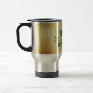 Mug De Voyage SlipperyJoe's Happy St. Patrick's Day holiday Iris