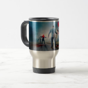 Mug De Voyage SlipperyJoe's heureux Halloween yeux brillants zom