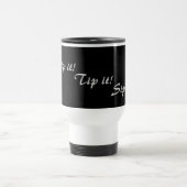 Mug De Voyage slogan original et amusant (Centre)