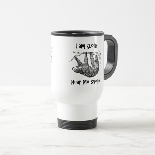 Mug De Voyage Sloth (Devant droit)