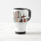 Mug De Voyage Sloth Christmas (Devant droit)