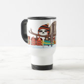Mug De Voyage Sloth Christmas (Devant gauche)