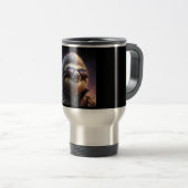 Mug De Voyage Sloth Cyberpunk (Devant droit)