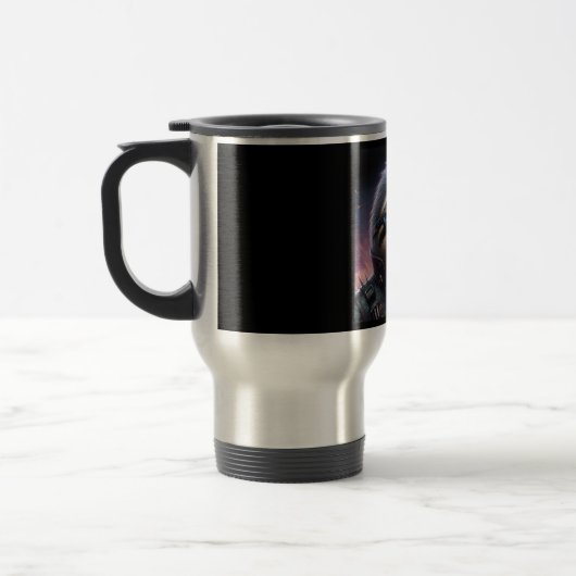 Mug De Voyage Sloth Cyberpunk (Gauche)