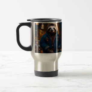 Mug De Voyage Sloth Dans Sa Veste À Boire,